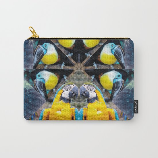 Rainbow Jungle Carry-All Pouch