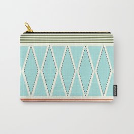 Colorful Geometric Shapes Design Carry-All Pouch