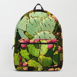 Prickly desert beauty Backpack