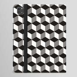 3D Cube Art Design  iPad Folio Case