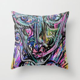 coloufulwomen Throw Pillow