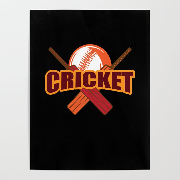 Cricket Cricketer Poster