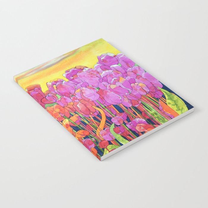 Tulip Garden Notebook