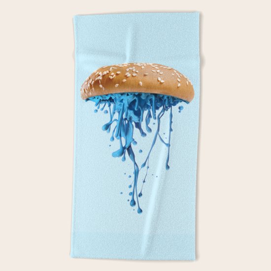 JELLYBURGER Beach Towel