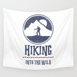 Hiking Into The Wild Wall Tapestry
