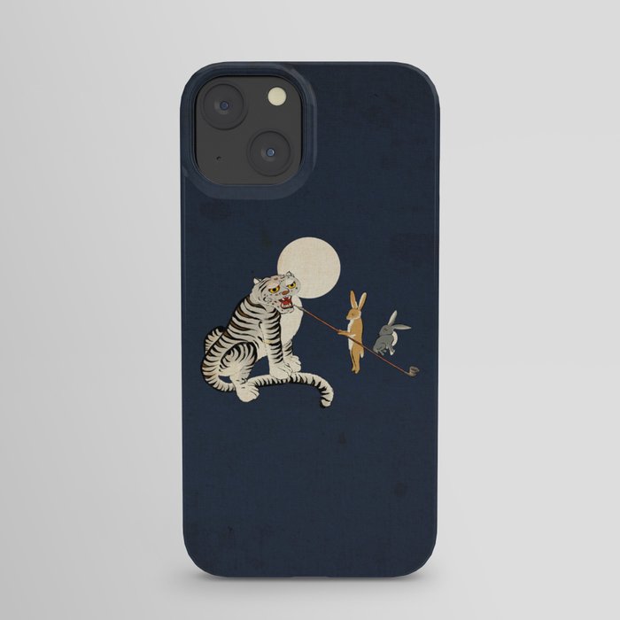 Minhwa: Tiger and Rabbits A Type iPhone Case