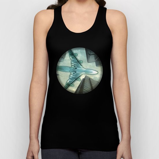 Flight path Unisex Tank Top