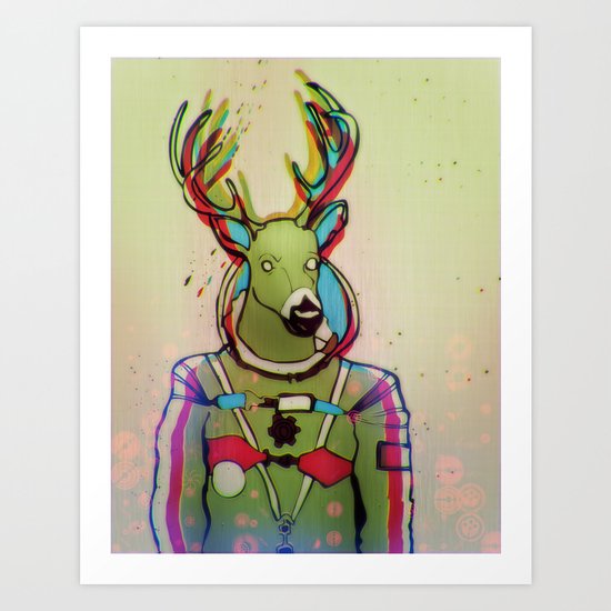 The Future Starts Slow Art Print