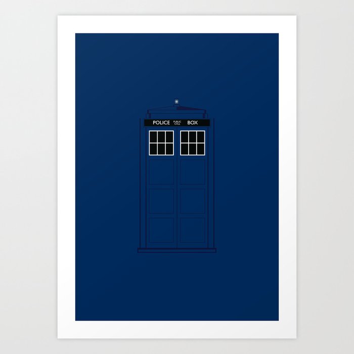 Doctor Who - The Doctor is in.....  Art Print