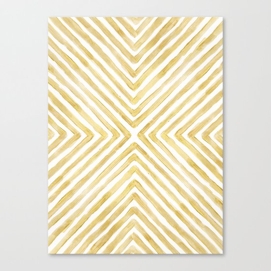 Gilded Bars Canvas Print