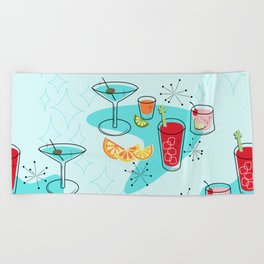 Cabo Cocktails Beach Towel