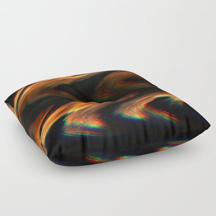 Fire 3D design Floor Pillow