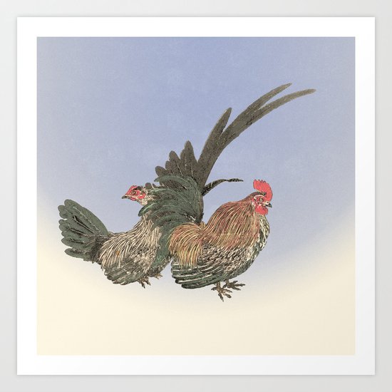 Messengers of the gods Art Print
