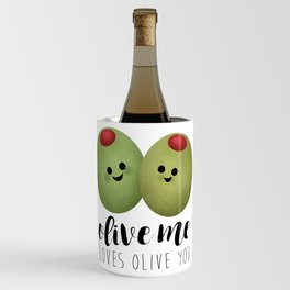 Olive Me Loves Olive You Wine Chiller