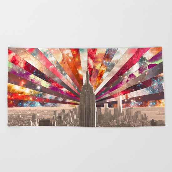 Superstar New York Beach Towel