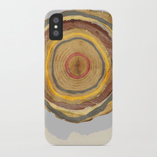 Tree Rings iPhone Case
