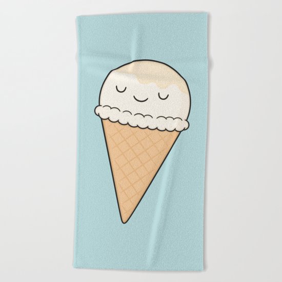Ice Cream Beach Towel