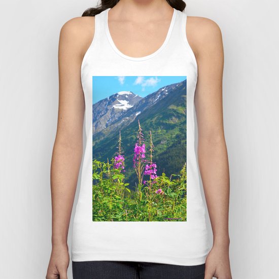 Fireweed ~ Mid-Summer Unisex Tank Top