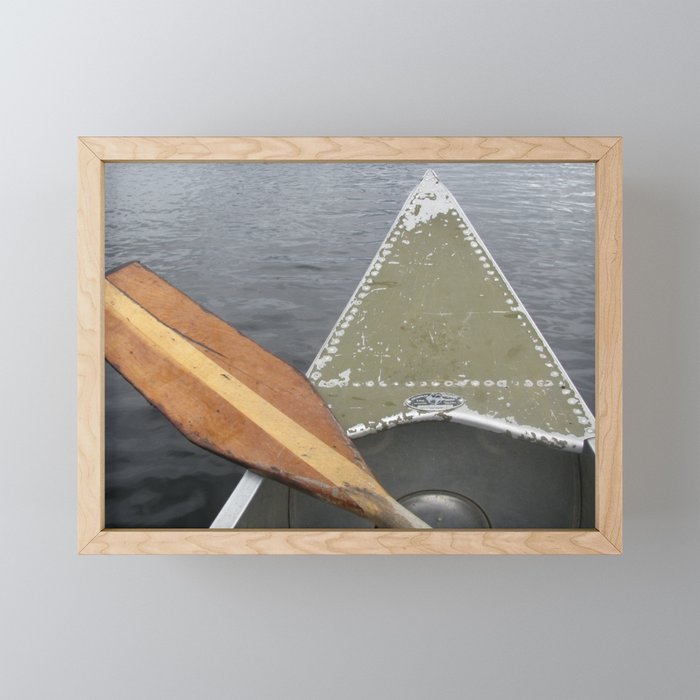 USA - MINNESOTA - Canoe ride Framed Mini Art Print