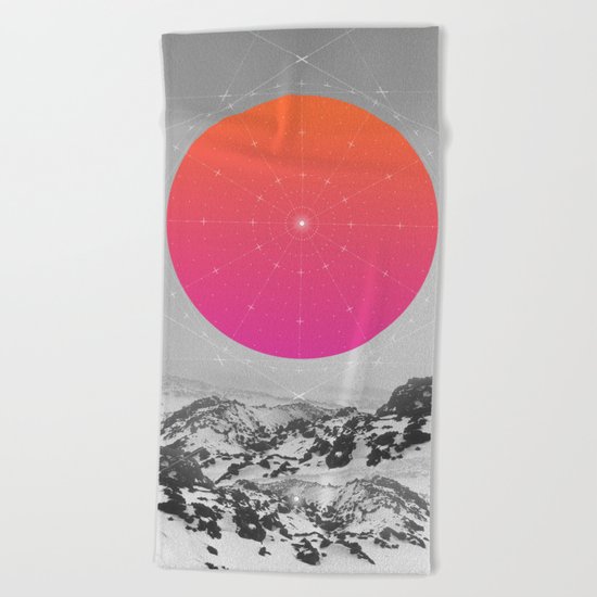 Middle Of Nowhere I Beach Towel
