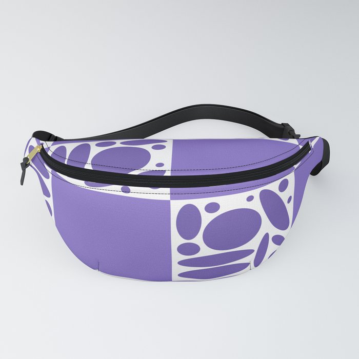 Geometric modern shapes 10 Fanny Pack by Carmen Knight Society6