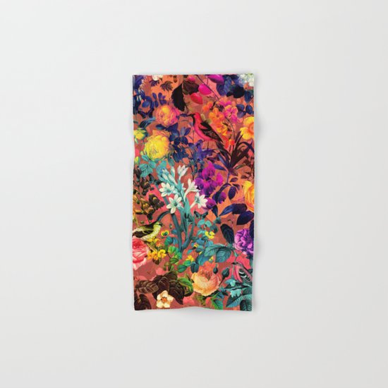 Floral and Birds II Hand & Bath Towel