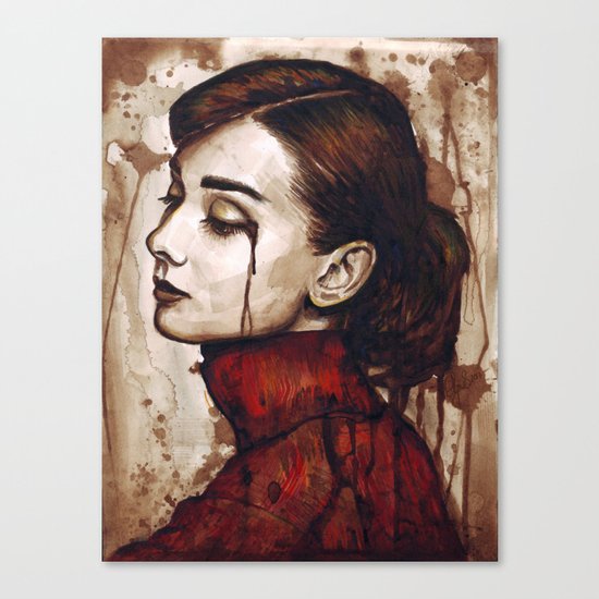 Audrey Hepburn Canvas Print