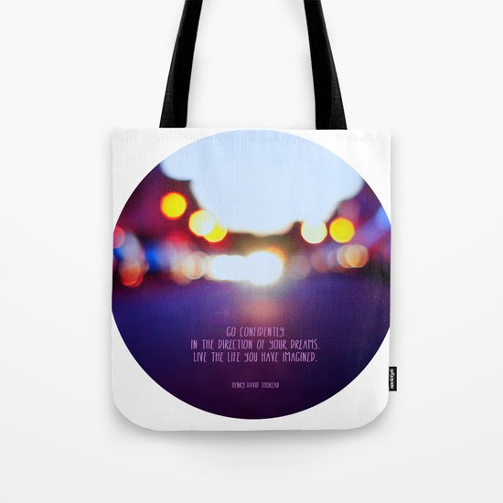 Live your dreams Tote Bag