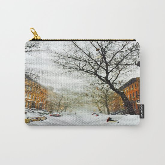 NYC @ Snow Time Carry-All Pouch