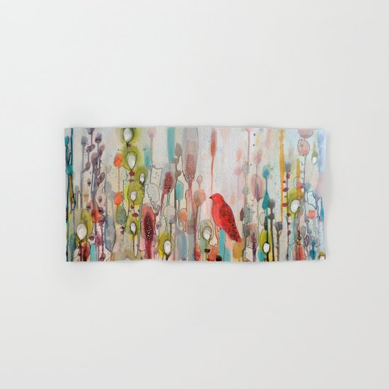 la vie comme un passage Hand & Bath Towel