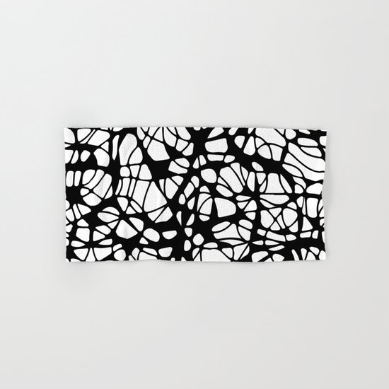 black curves Hand & Bath Towel