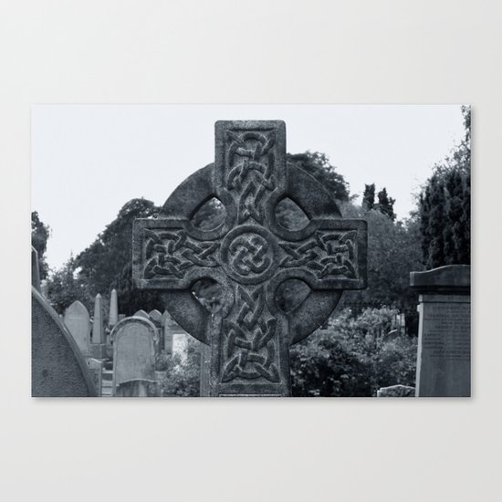 'CELTIC CROSS' Canvas Print