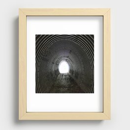 Tunnel to the Other Side in I Art Recessed Framed Print