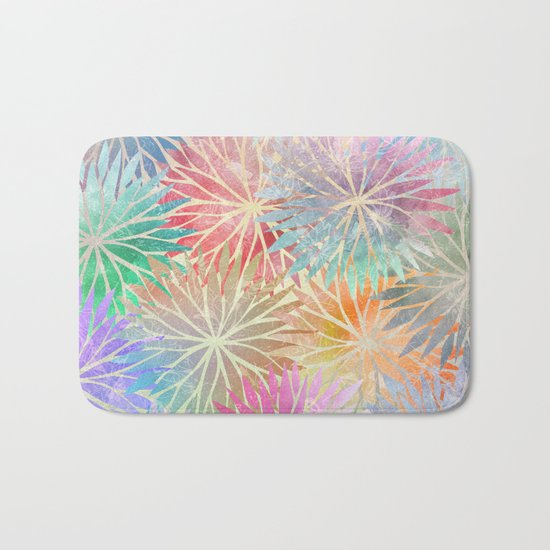 Summer Pattern #3 Bath Mat