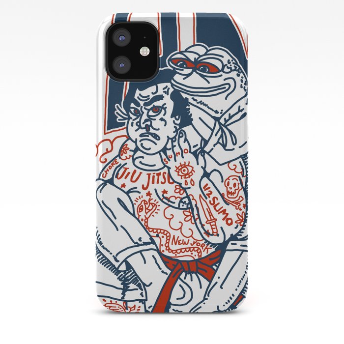 Dank Jiu Jitsu X Half Sumo Collective Crossover T Shirt Iphone