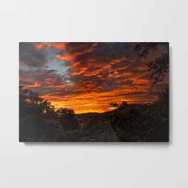 Sunrise in the Smokies! Metal Print