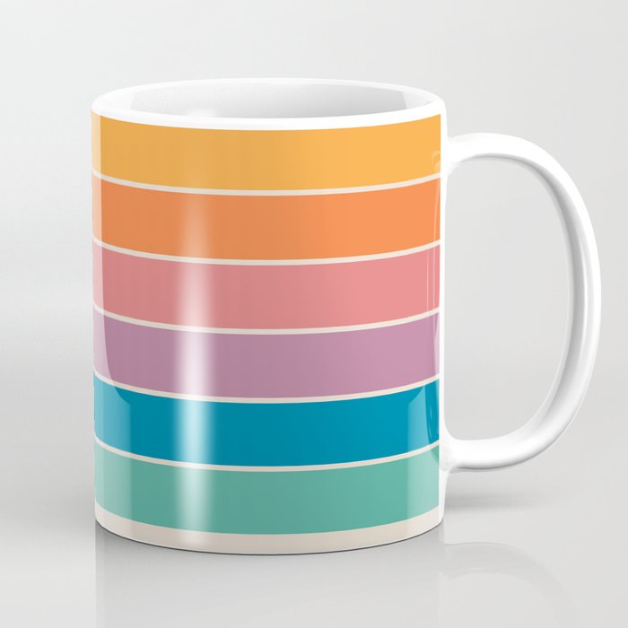 Boca Spring Stripes Coffee Mug