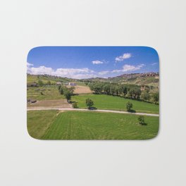 Green Fields of Abruzzo Bath Mat