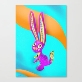 Alebrije (Hare) Canvas Print