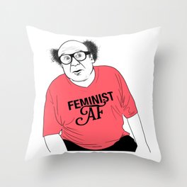 Feminist AF Throw Pillow