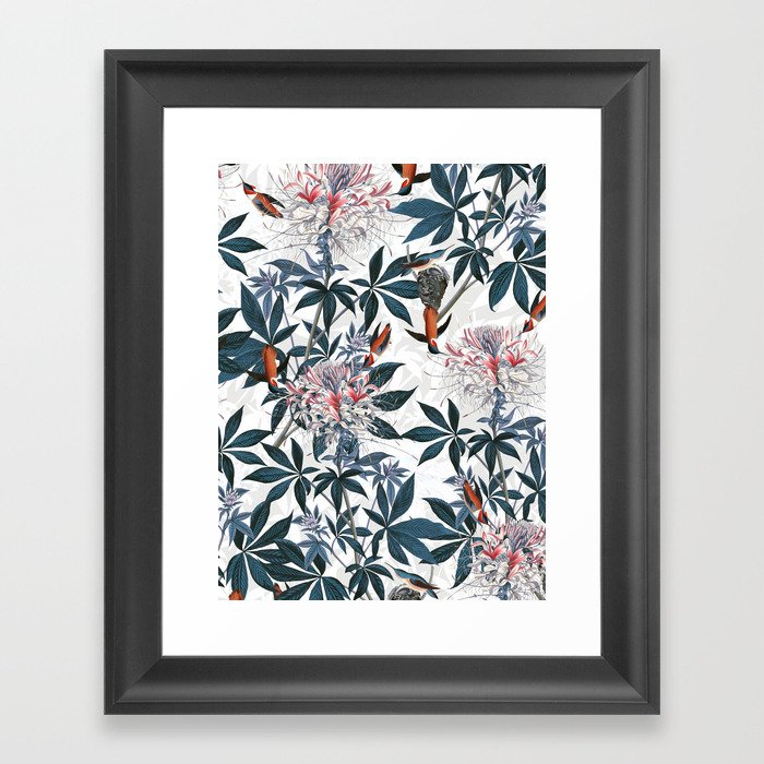 Hummingbirds - I Framed Art Print