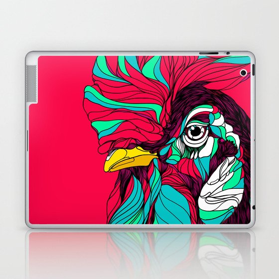 Rooster. Laptop & iPad Skin