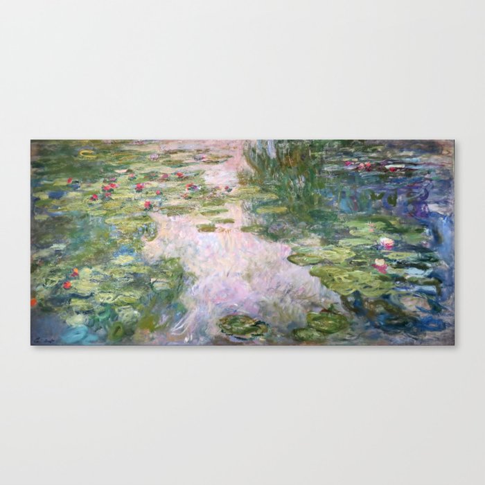 Claude Monet - Water Lilies Canvas Print