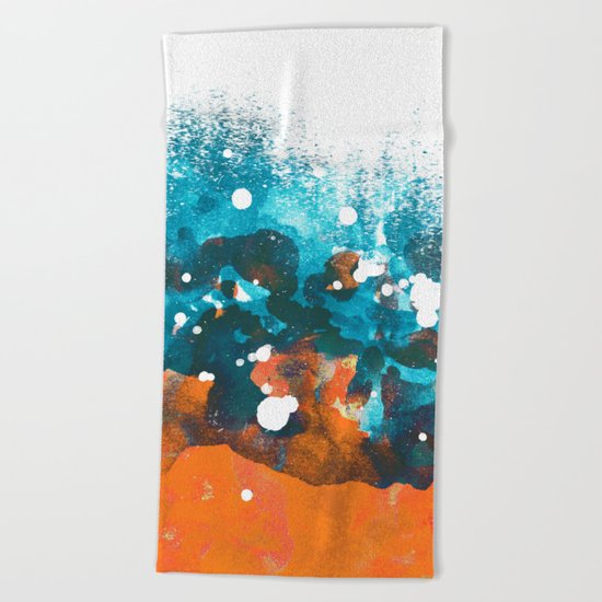 Crashing Wave Beach Towel