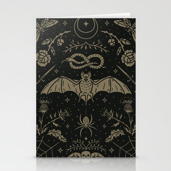 Cemetery Nights Stationery Cards