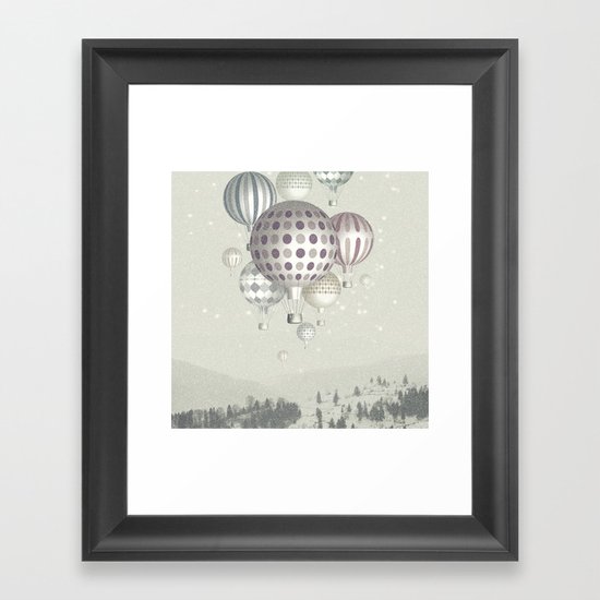 Winter Dreamflight Framed Art Print