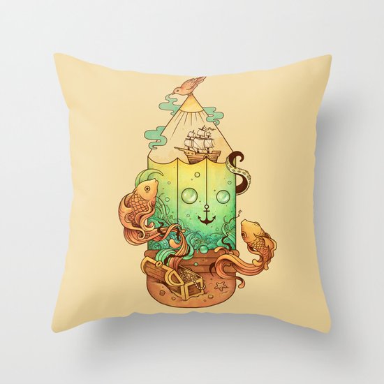 Joy of Creativity Throw Pillow