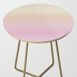 Sunrise Puzzles Modern Pink Collection Side Table