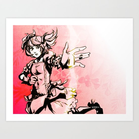 Madoka Art Print