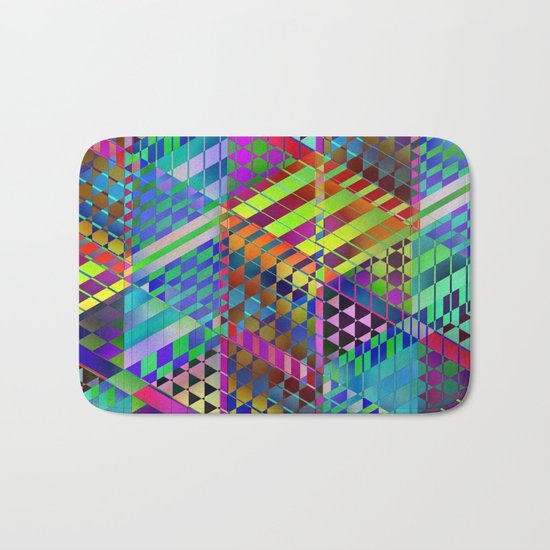 Geometric 2 Bath Mat